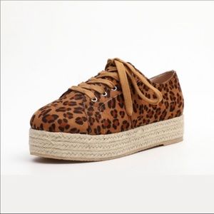 Leopard print shoes